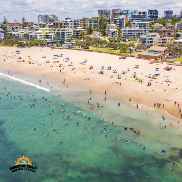 Sunshine Coast removalists loading furniture for a local move
